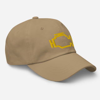 Check Engine Light (MIL) Embroidered Unstructured Dad Hat