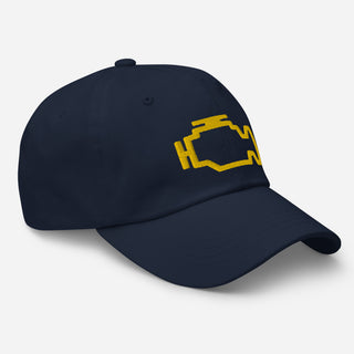 Check Engine Light (MIL) Embroidered Unstructured Dad Hat