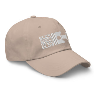Suck Squeeze Bang Blow Embroidered Unstructured Dad Hat