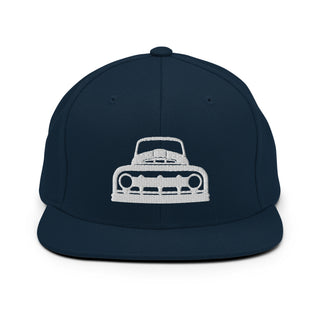 Vintage Ford Truck Embroidered Snapback Flatbill Hat