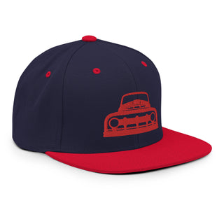Vintage Ford Truck Embroidered Snapback Flatbill Hat
