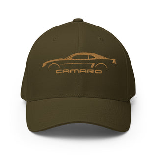 5th Gen Camaro Embroidered Flexfit Cap
