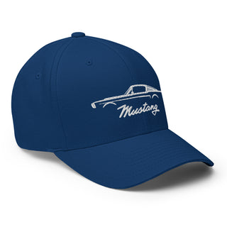 Classic Mustang Embroidered Flexfit Cap