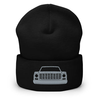 Chevy Squarebody Truck Embroidered Cuffed Beanie