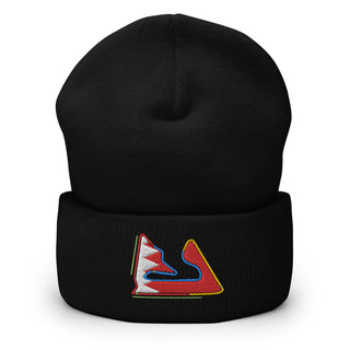 Bahrain Circuit Sectors with DRS Zones and Flag F1 Embroidered Cuffed Beanie