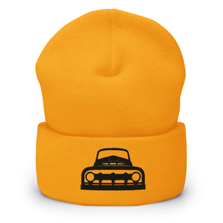 Vintage Ford Truck Embroidered Cuffed Beanie