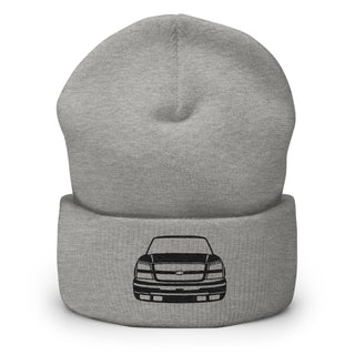 Chevy Silverado Embroidered Cuffed Beanie