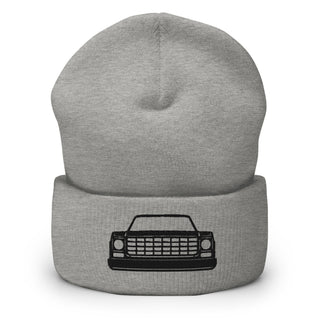 Chevy Squarebody Truck Embroidered Cuffed Beanie
