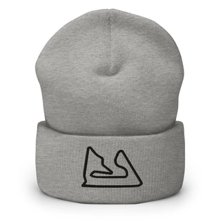 Bahrain Circuit F1 Embroidered Cuffed Beanie