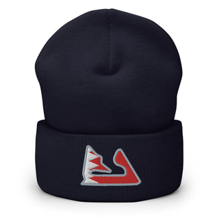Bahrain Circuit with Flag F1 Embroidered Cuffed Beanie