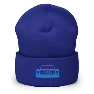 Chevy Squarebody Truck Embroidered Cuffed Beanie
