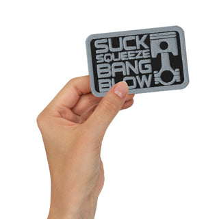 Suck Squeeze Bang Blow Embroidered Patch