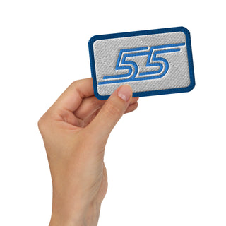 Carlos Sainz 55 (Williams Colors) F1 Embroidered Patch