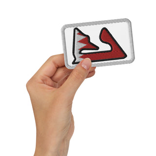 Bahrain Circuit with Flag F1 Embroidered Patch