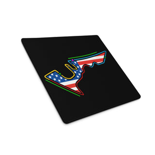 Circuit of the Americas (COTA) Circuit Sectors with DRS Zones and US Flag F1 Gaming Mouse Pad