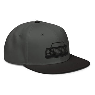 Chevy Squarebody Truck Embroidered Snapback Flatbill Hat
