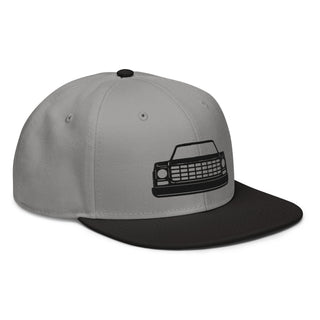 Chevy Squarebody Truck Embroidered Snapback Flatbill Hat