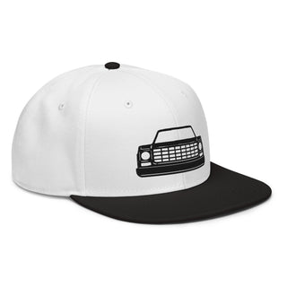 Chevy Squarebody Truck Embroidered Snapback Flatbill Hat