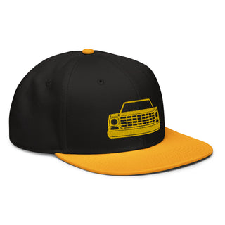 Chevy Squarebody Truck Embroidered Snapback Flatbill Hat