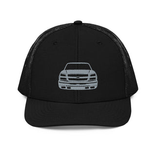 Chevy Silverado Embroidered Meshback Trucker Cap