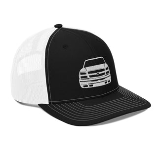 Chevy Silverado Embroidered Meshback Trucker Cap