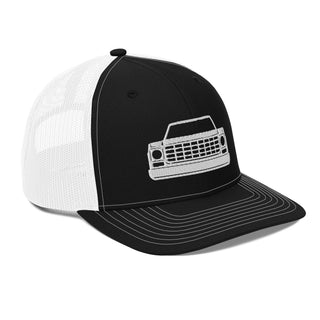 Chevy Squarebody Truck Embroidered Meshback Trucker Cap
