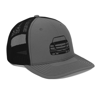 Chevy Silverado Embroidered Meshback Trucker Cap