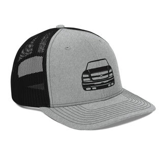 Chevy Silverado Embroidered Meshback Trucker Cap