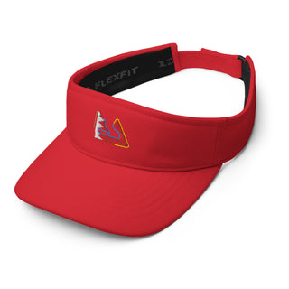 Bahrain Circuit Sectors with DRS Zones and Flag F1 Embroidered Visor