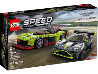Lego Speed Champions Aston Martin Valkyrie AMR Pro and Aston Martin Vantage GT3 - 76910