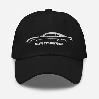 5th Gen Camaro Embroidered Unstructured Dad Hat