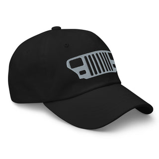 Jeep YJ Grill Embroidered Unstructured Dad Hat
