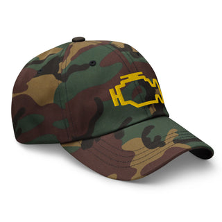 Check Engine Light (MIL) Embroidered Unstructured Dad Hat