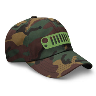 Jeep JK Grill Embroidered Unstructured Dad Hat