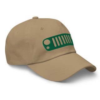 Jeep JK Grill Embroidered Unstructured Dad Hat