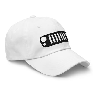 Jeep JK Grill Embroidered Unstructured Dad Hat
