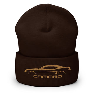 5th Gen Camaro Embroidered Cuffed Beanie