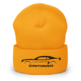 5th Gen Camaro Embroidered Cuffed Beanie