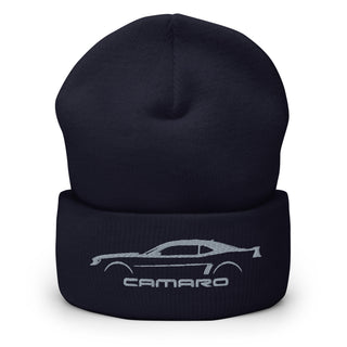 5th Gen Camaro Embroidered Cuffed Beanie