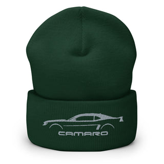 5th Gen Camaro Embroidered Cuffed Beanie