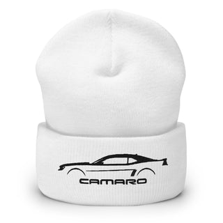 5th Gen Camaro Embroidered Cuffed Beanie