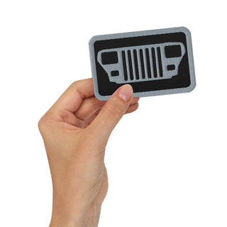 Jeep YJ Grill Embroidered Patch
