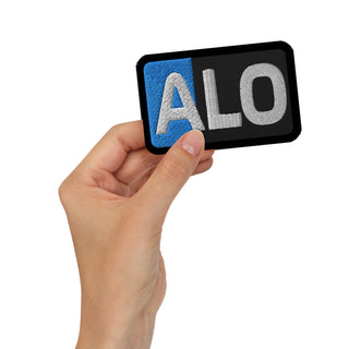 Fernando Alonso Alpine Color Bar F1 Embroidered Patch