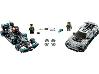 Lego Speed Champions Mercedes-AMG F1 W12 E Performance & Mercedes-AMG Project One - 76909