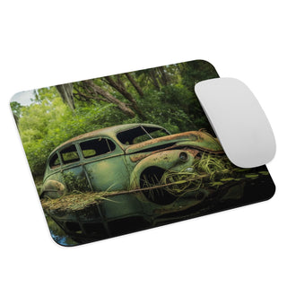 Abandoned Classic Sedan in the Bayou Mouse Pad