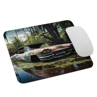 Abandoned Classic Convertible in the Bayou Mouse Pad