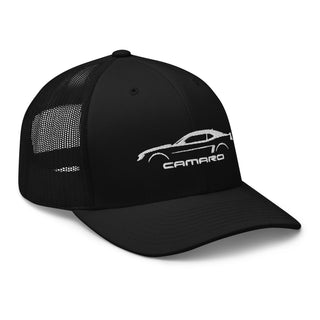 5th Gen Camaro Embroidered Meshback Trucker Cap