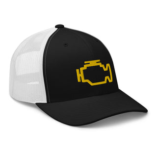Check Engine Light (MIL) Embroidered Trucker Cap
