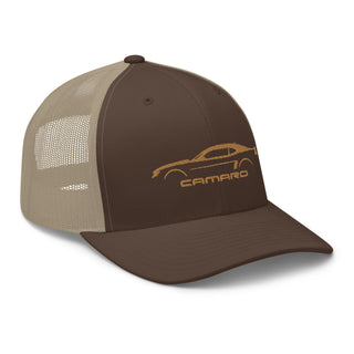 5th Gen Camaro Embroidered Meshback Trucker Cap
