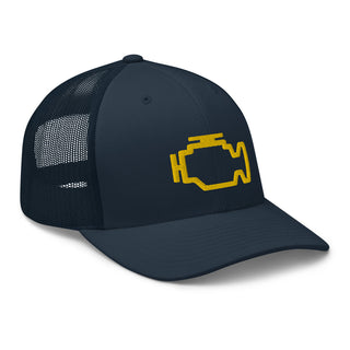 Check Engine Light (MIL) Embroidered Trucker Cap